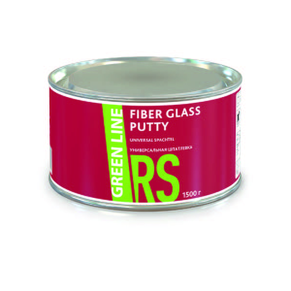 Green Line Fiber Glass Putty. Шпатлевка со стекловолокном, объем 1,7кг.