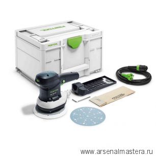 Эксцентриковая шлифовальная машинка FESTOOL ETS 150/3 EQ-Plus в систейнере SYS3 M 237 576072