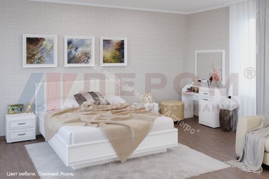 Карина Тумба прикроватная ТБ-1061 с 2-я ящиками