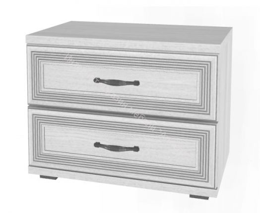 Карина Тумба прикроватная ТБ-1061 с 2-я ящиками
