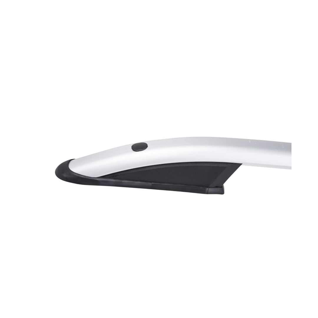 Рейлинги PORSCHE CAYENNE 2002-2011 в штатные отверстия CROWN SILVER