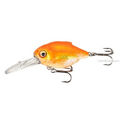 Воблер SavaGear 3D Crucian Crank 46 DR 46мм / 8,3 гр / Заглубление: 1,3 - 1,6 м/ цвет: 02-Goldfish 53780