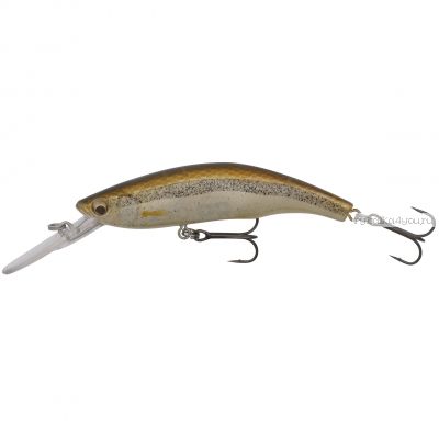 Воблер SavaGear 3D Minnow Diver 75мм / 9гр / Заглубление: 1,2 - 2,4м / цвет: 01-Minnow 57364