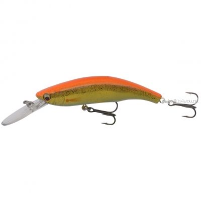 Воблер SavaGear 3D Minnow Diver 75мм / 9гр / Заглубление: 1,2 - 2,4м / цвет: 02-Golden Albino 57365