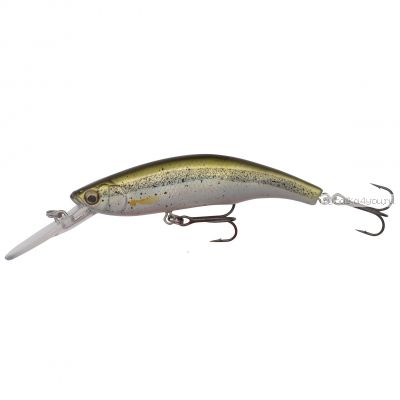 Воблер SavaGear 3D Minnow Diver 75мм / 9гр / Заглубление: 1,2 - 2,4м / цвет: 04-Ghost Silver 57367