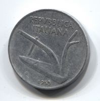 10 лир 1955 Италия