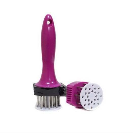 Прибор для отбивания мяса Meat Tenderizer, цвет бордовый