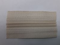 Молния Т. 7 витая метражная, цвет молочный, M-1012