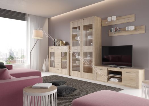 Гостиная "Элана" Дуб Сонома