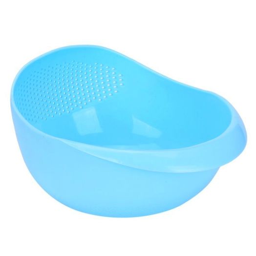 Миска-дуршлаг 2 в 1, цвет Голубой