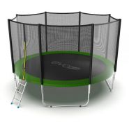 Батут EVO jump External 12ft (Green) (366см)