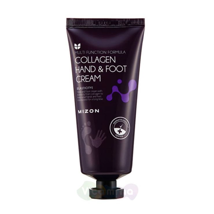 MIZON Крем для рук и ног с коллагеном COLLAGEN HAND & FOOT CREAM, 100мл.