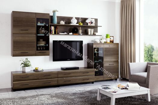 Гостиная КАМЕЛИЯ 6 Гикори Джексон темный