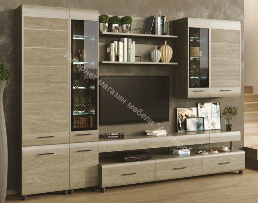 Гостиная КАМЕЛИЯ 1 Гикори Джексон светлый