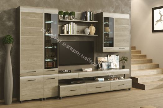 Гостиная КАМЕЛИЯ 1 Гикори Джексон светлый