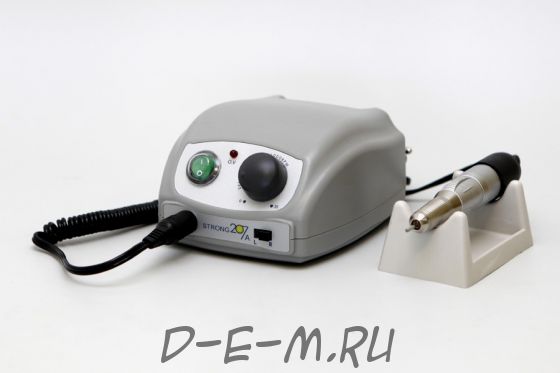 Аппарат для маникюра Strong 207A/120 без педали с сумкой