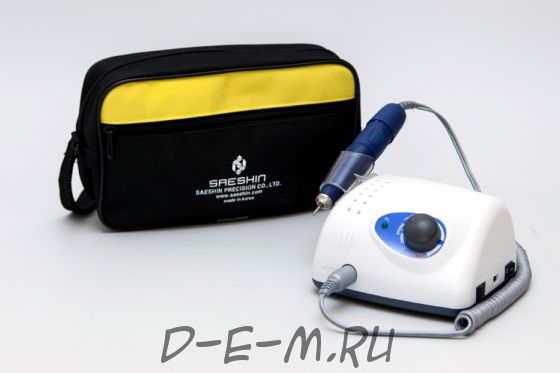 Аппарат Strong 210/105L для маникюра, машинка без педали с сумкой