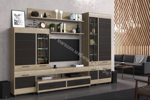 Гостиная КАМЕЛИЯ 2 Гикори Джексон светлый комбинированный