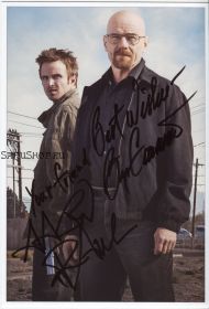 Автографы: Брайан Крэнстон, Аарон Пол. Во все тяжкие. ( Breaking Bad )