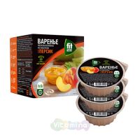 Fit Parad Варенье из кабачков со вкусом персика, 300 гр.