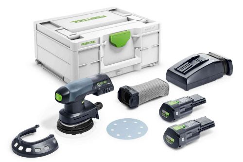 Аккумуляторная шлифмашинка ETSC 125 Li 3,1-Plus Festool
