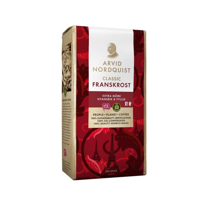 Arvid Nordquist Classic FRANSKROST кофе молотый 500 гр