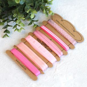 Набор лент для творчества "Воздушный поцелуй" (6 шт*2 м)