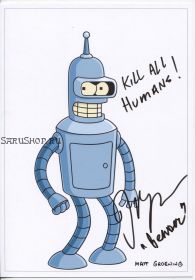 Автограф: Джон Ди Маджио. Футурама / Futurama