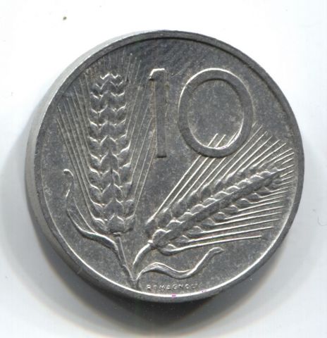 10 лир 1953 Италия