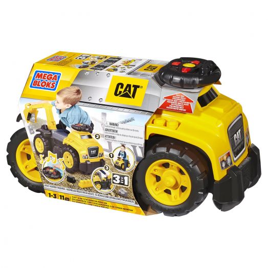 Конструктор Kids Большой экскаватор 3-в-1