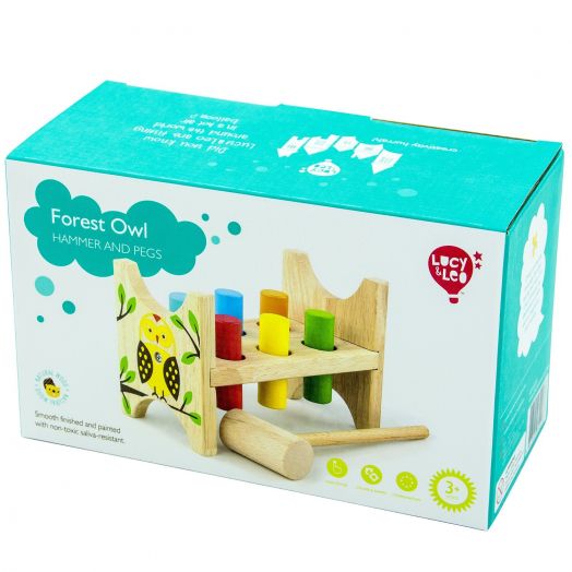 Игрушка стучалка у тетушки совы Kids