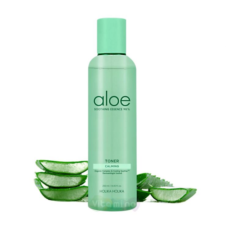 Holika Holika Увлажняющий тонер для лица Aloe Soothing Essence 98% Toner