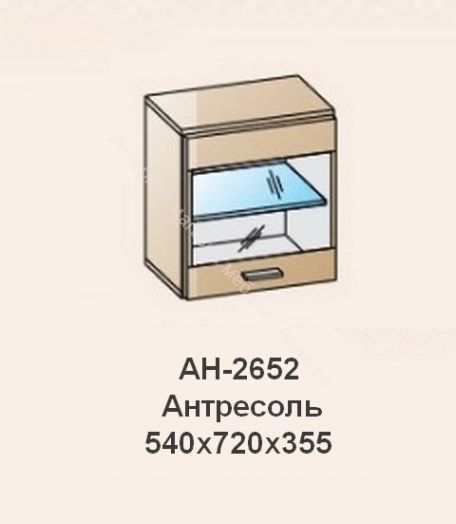 Антресоль АН-2652 Камелия