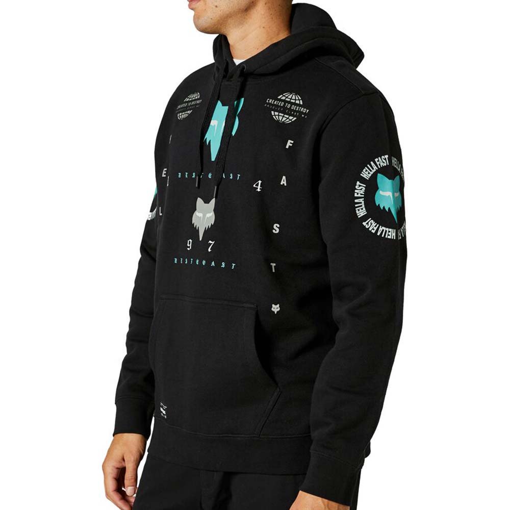 Fox Mawlr Po Fleece Black Limited Edition толстовка