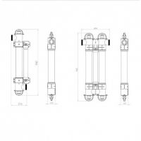 Ультрафиолетовая установка Elecro Steriliser UV-C HRP-110-EU + DLife indicator + дозирующий насос