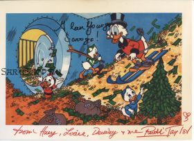 Автографы: Алан Янг, Расси Тейлор. Утиные истории / DuckTales. Редкость