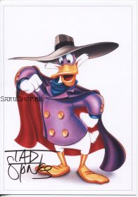 Автограф: Тэд Стоунс. Черный Плащ / Darkwing Duck