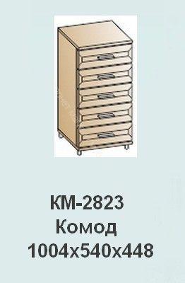 Комод КМ-2823 Мелисса