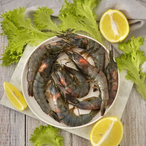 Креветка тигровая 15/25, неразделанная