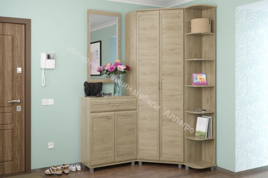 Прихожая МЕЛИССА Ясень Асахи комп.07