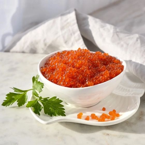 Икра нерки слабосоленая, без консервантов, 230 г