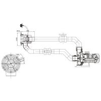 Противоток для бассейна AquaViva AV-JET-5.5DT Kit (380В, 68м3/час, 5.5HP)