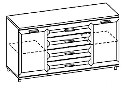 Тумба ТБ-2812 Мелисса