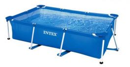 Intex 28271, каркасный бассейн 260 x 160 x 65 см Rectangular Frame Pool