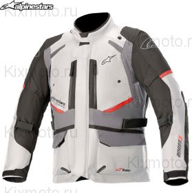 Мотокуртка Alpinestars Andes V3 Drystar, Бело-черно-серый