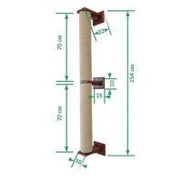 вертикальные когтеточки 140 170 см