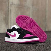 AIR JORDAN 1 LOW  Purple flower