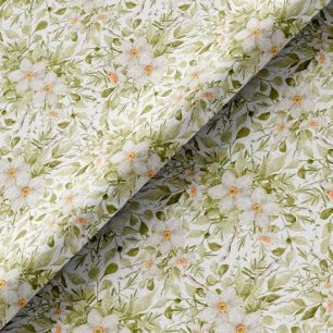 Лен 125 гр. - Нарциссы 50х37 limit