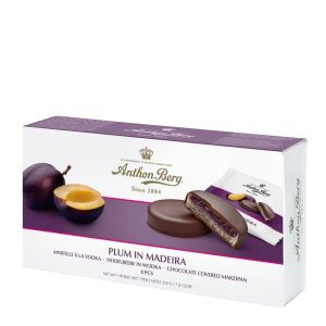 Марципаны Слива в мадейре Anthon Berg Plum in Madeira - 220 г (Дания)