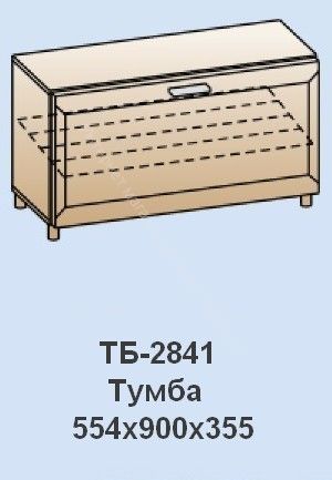 Тумба-обувница ТБ-2841 Мелисса